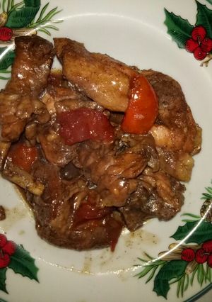Foto resep Ayam lada hitam
