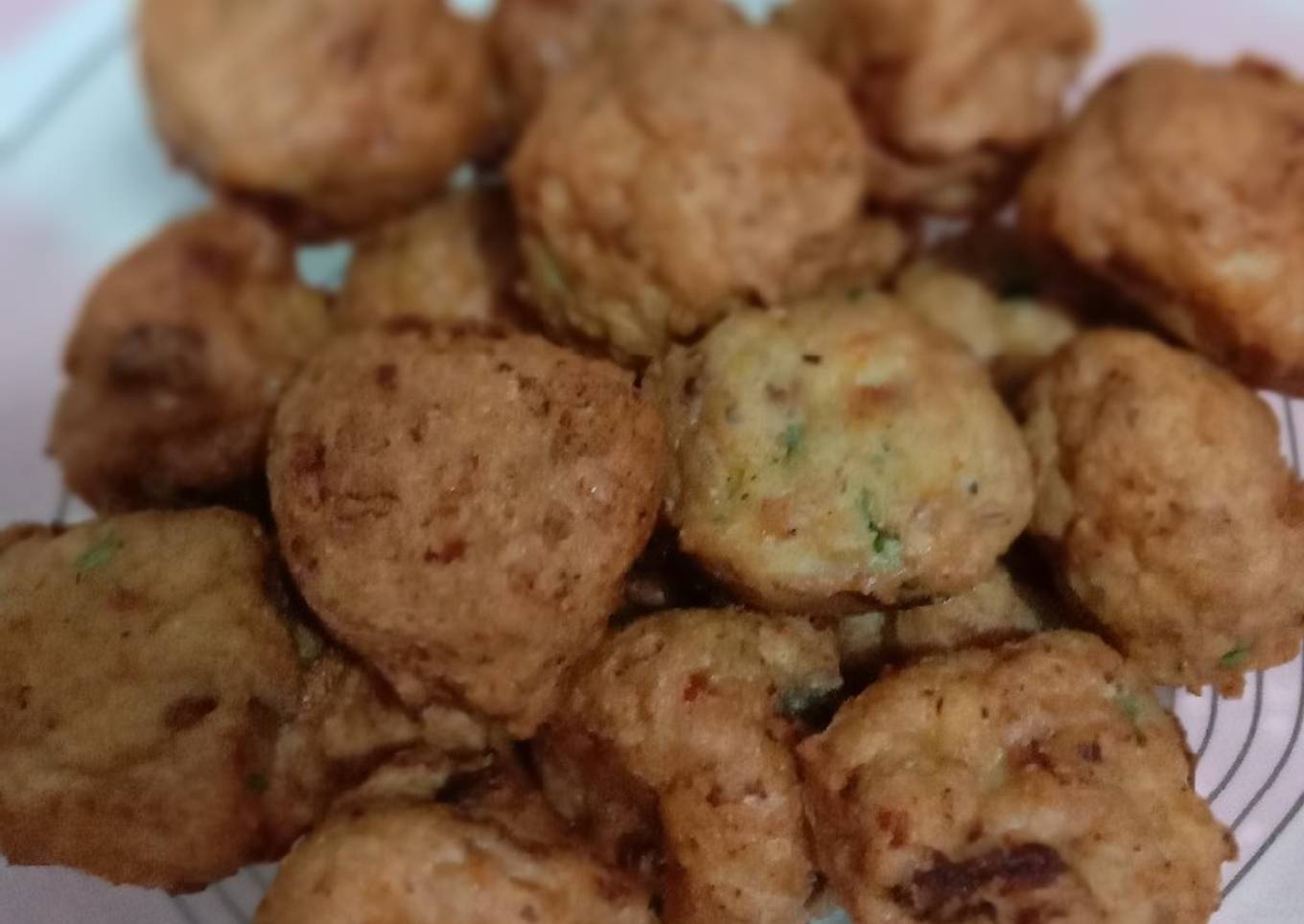 Pempek Udang Goreng Low Carb