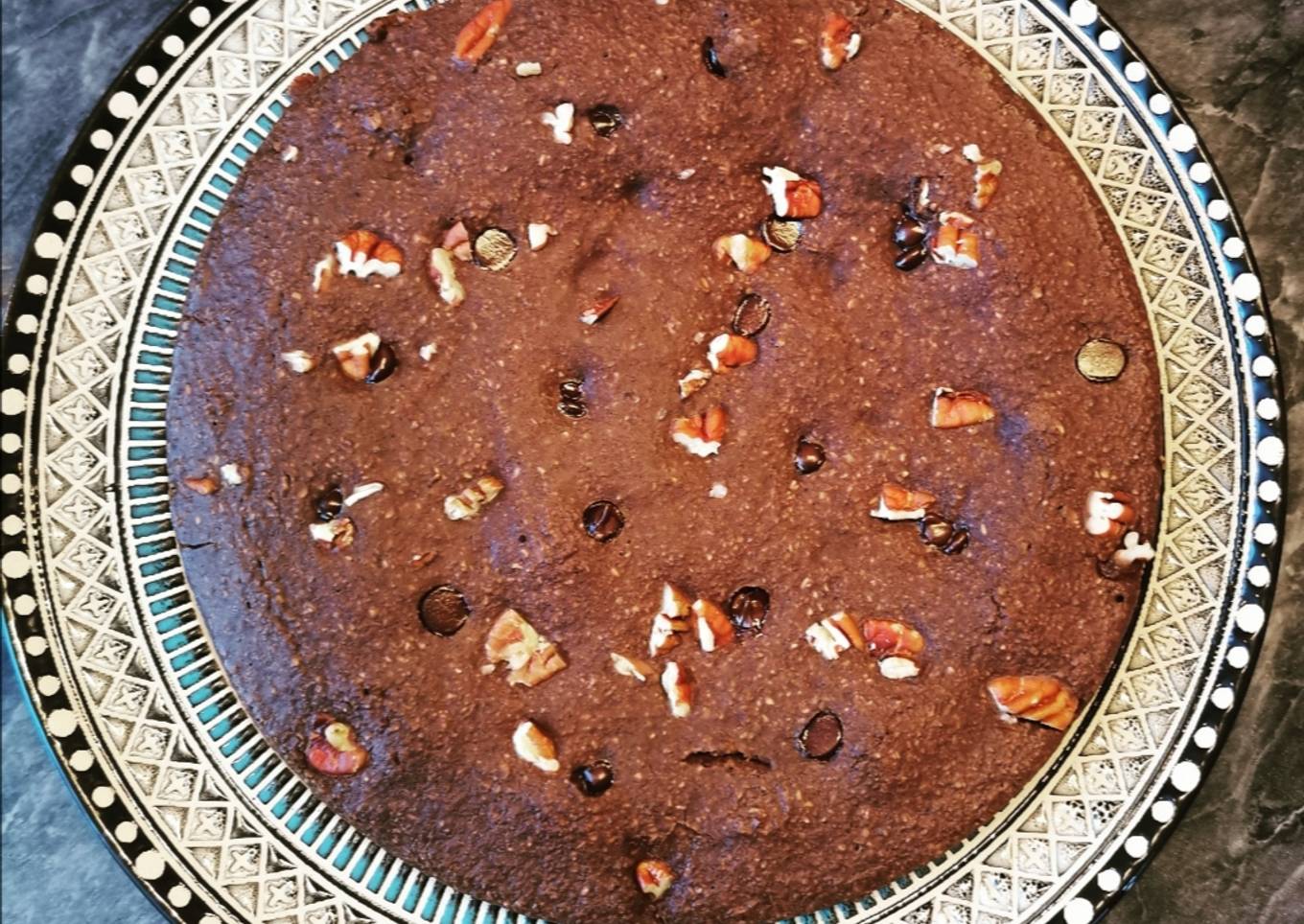 Pan de avena con nuez y chispas de chocolate