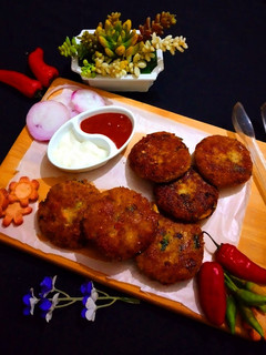 A picture of Potato Kabab..