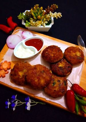A picture of Potato Kabab..