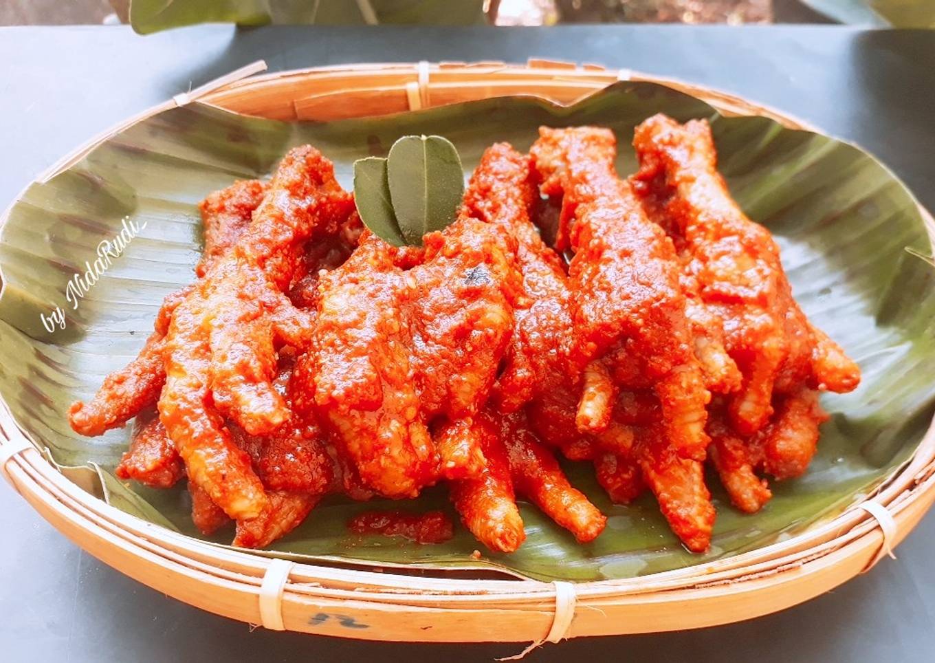 Balado Ceker Ayam