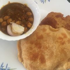 A picture of Chhole masala.