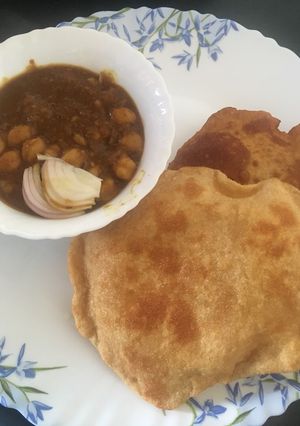 A picture of Chhole masala.