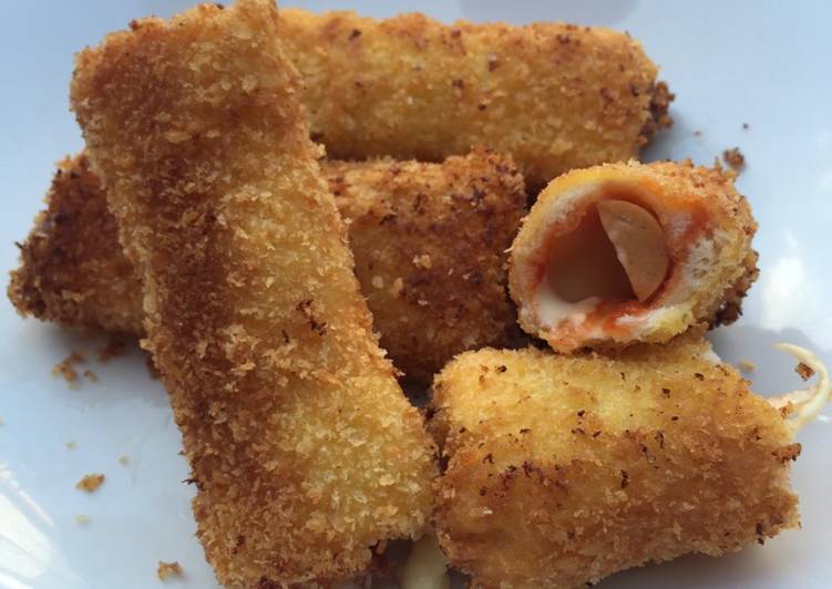 Roti Goreng Mozarella