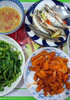 Hình của món Cơm nhà đơn giản mà ngon.