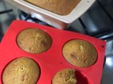 Cake de miel y canela con crema de coco