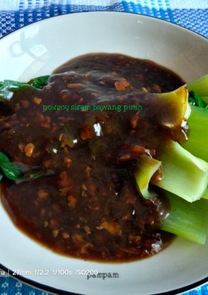 Foto resep Pokcoy siram bawang putih