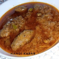 A picture of Handi kabab.