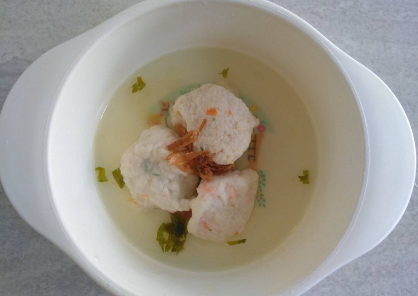 Bakso Ayam Home Made (MPASI 11m+)