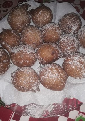 Una foto de Buñuelos de manzana