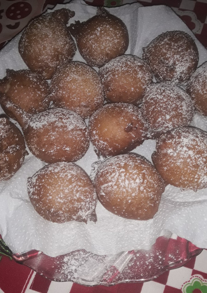 Una foto de Buñuelos de manzana