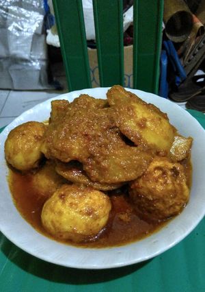 Foto resep Rendang Telor + Kentang