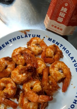 子樂辣椒乾燒蝦仁 的食譜成品照片