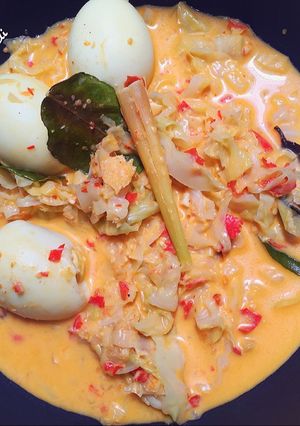 Foto resep Kari Telur Sayur Kol