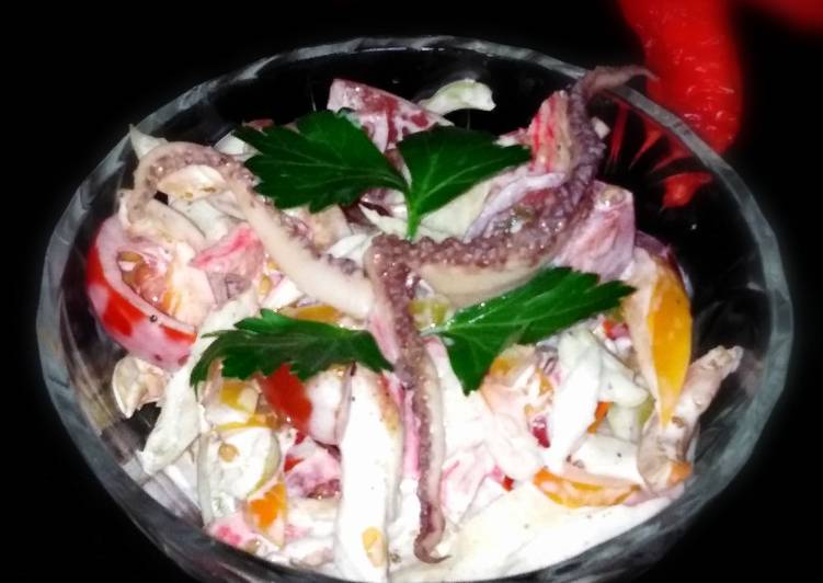 Салат "Морская фантазия"
