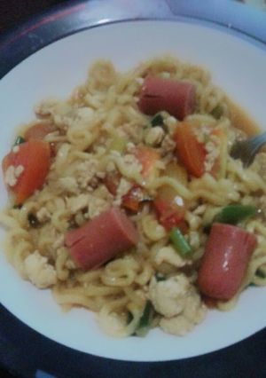 Foto resep Mie Telor Kuah