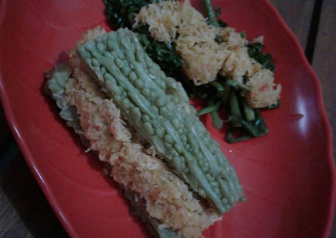 Yuk intip, Bagaimana cara membuat Pare isi bumbu urap  spesial