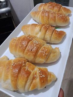 صورة لوصفة كرواسون بالجبن 😋