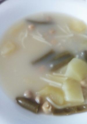 Una foto de Cocido viudo