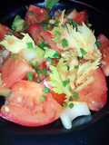 Ensalada "Bloody Mary"