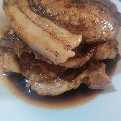 Balsamic Glazed Brined Pork Chops A picture of Balsamic Glazed Brined Pork Chops.