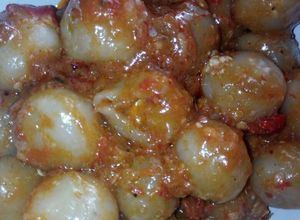 Foto resep Cilok sambal kacang