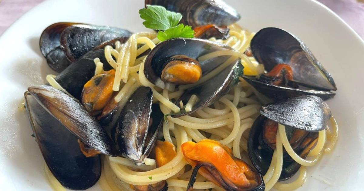 Ricetta Spaghetti senza Glutine con Cozze di Fabio Del Buono Cookpad