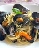 Spaghetti senza Glutine con Cozze