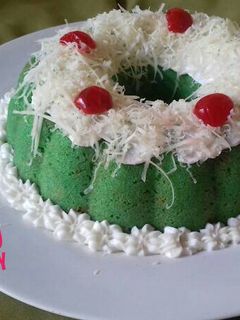 Foto resep Bolu kukus pandan keju (#pr_recookanekabolkus)