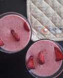 Postre de frutilla cremoso