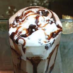 A picture of Coffee Ice Cream shake.