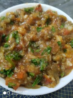 बैगन का भरता (Baingan Ka bharta recipe in hindi) रेसिपी मुख्य फोटो