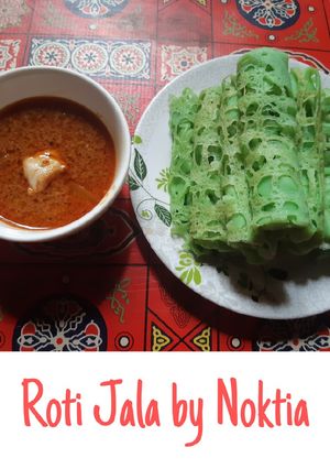 Foto resep Roti Jala Kuah Kari Ayam