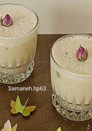 عکسی از دستور اسموتی موز پرتقال🌺