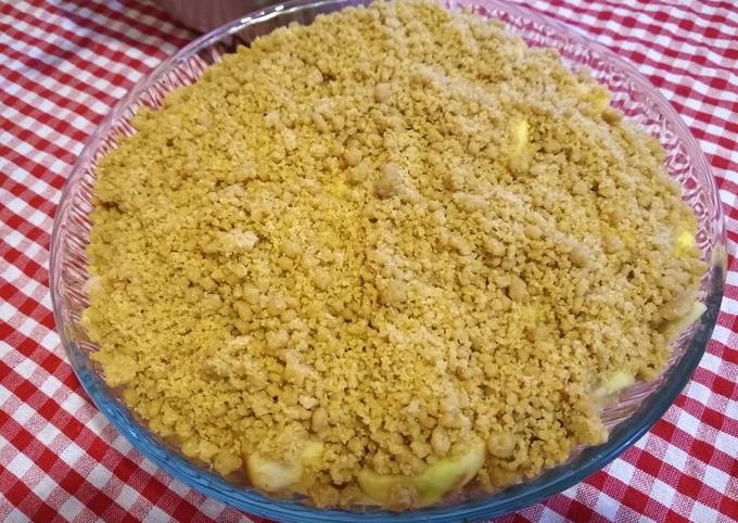 Recipe of Super Quick Homemade Helen&#39;s Apple Crumble