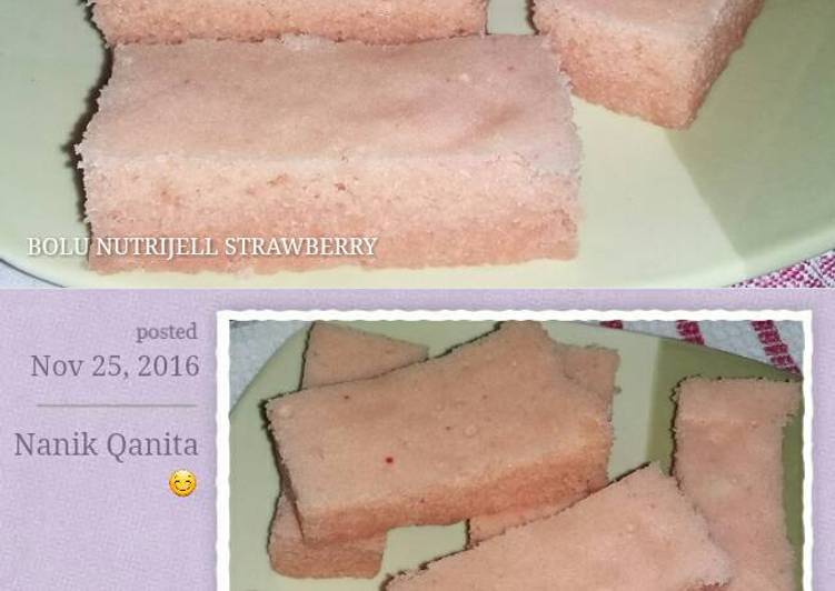 Bolu Nutrijell Strawberry