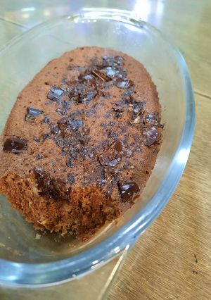 Una foto de 🍌🍫 Pastel de Chocolate y Banana 🍫🍌