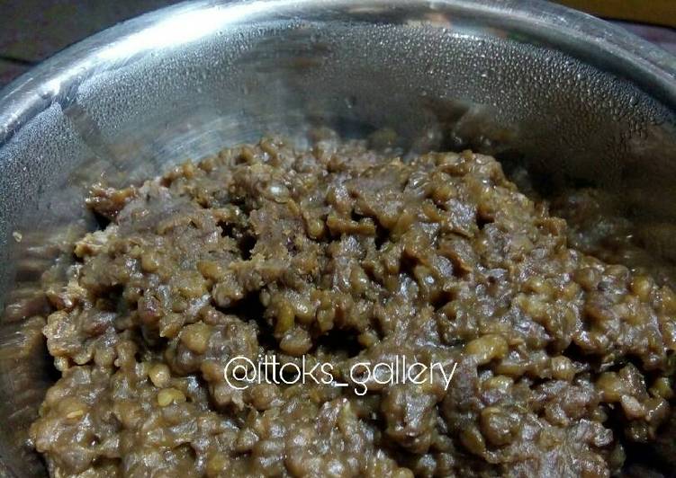 Isian pia kacang ijo