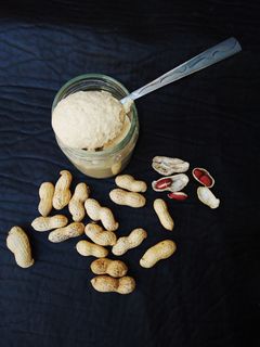 عکسی از دستور کره بادام زمینی
