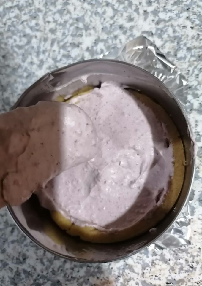 Una foto de Mousse de frutos rojos