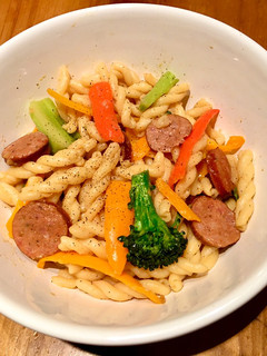 炒義大利麵(簡易版) 的食譜成品照片