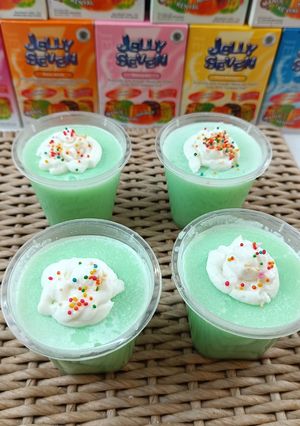 Foto resep Pudding Melon