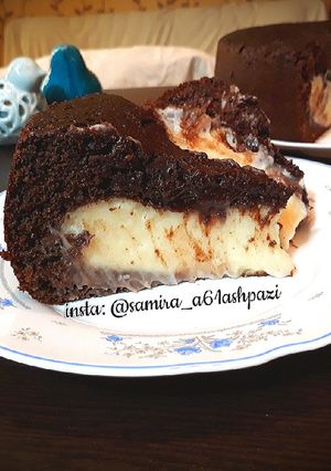 عکسی از دستور کیک ماگما