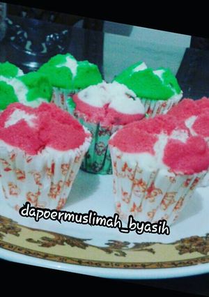 Foto resep Bolu Kukus Sprite Pelangi
