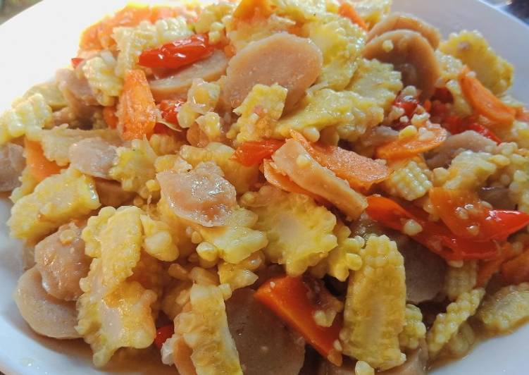 Resep Tumis Putren Bakso Lezat