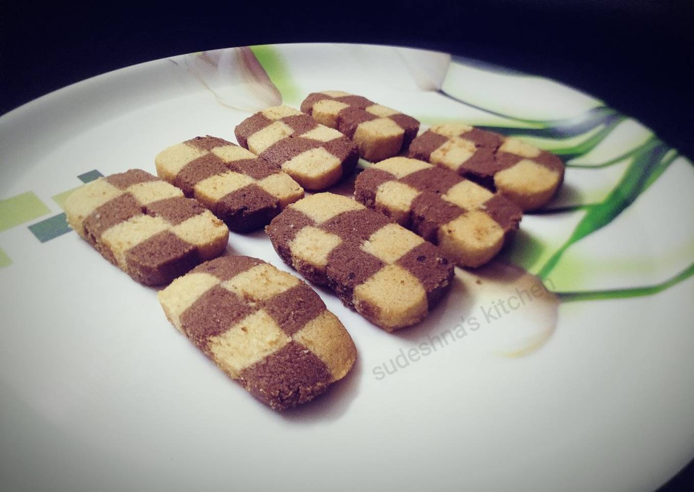 Chess-board Cookies