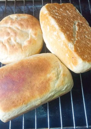 A picture of Simple homemade bread.
