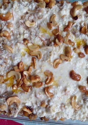 A picture of Rice Fatteh.