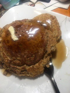 A picture of Whole wheat pancakes.